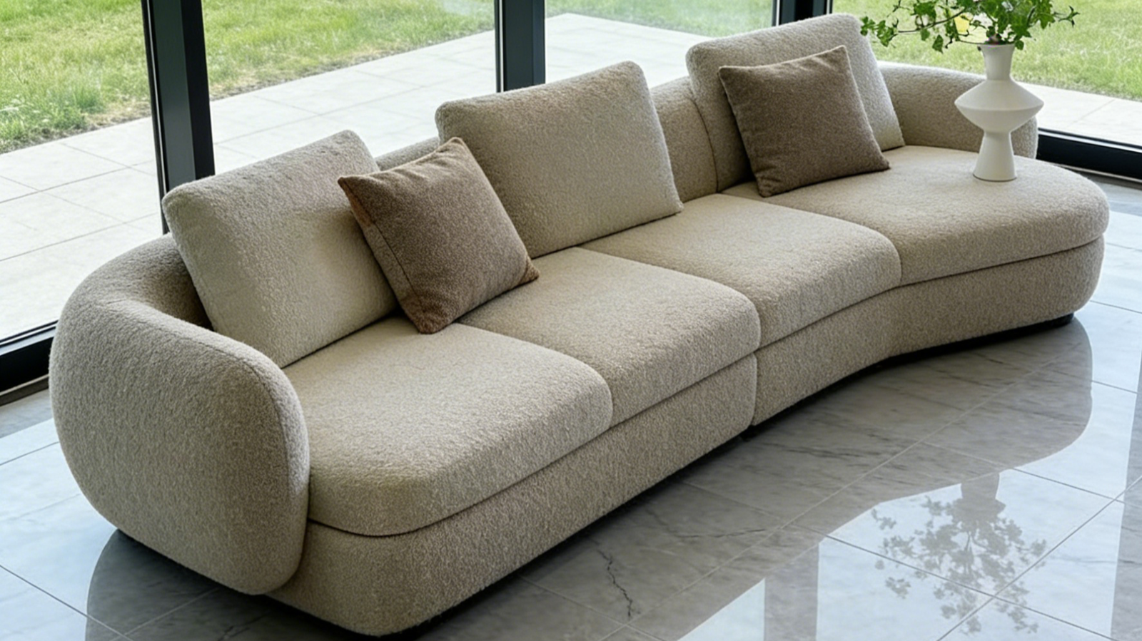Cloud Modular Curved Sofa